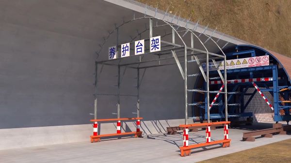 神池县隧道施工动画制作公司 - 隧道施工工艺和施工方法 - 隧道施工汇报动画视频 - bim 工程施工动画